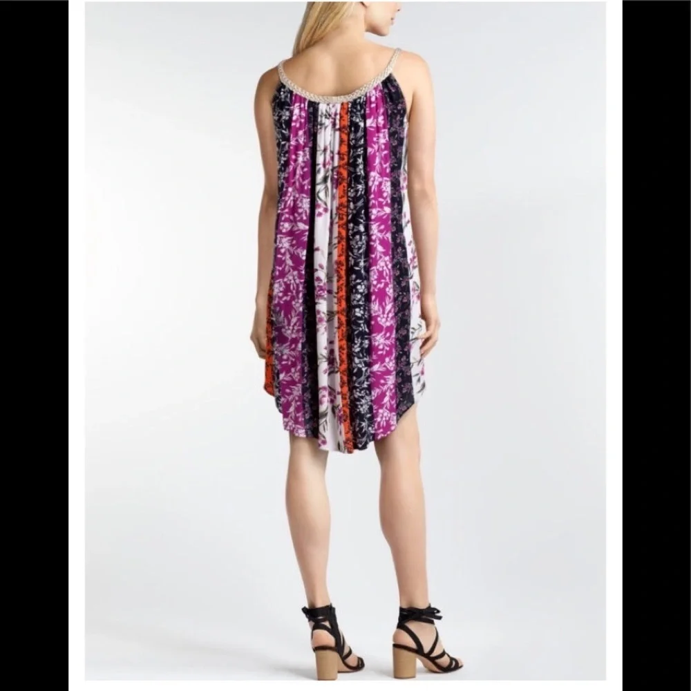 💕 Nina Leonard Braided Swing Dress💕